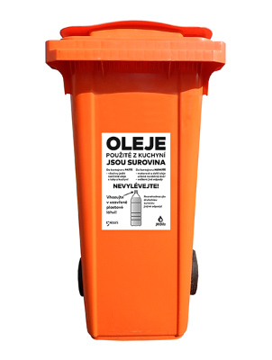nádoby na olej